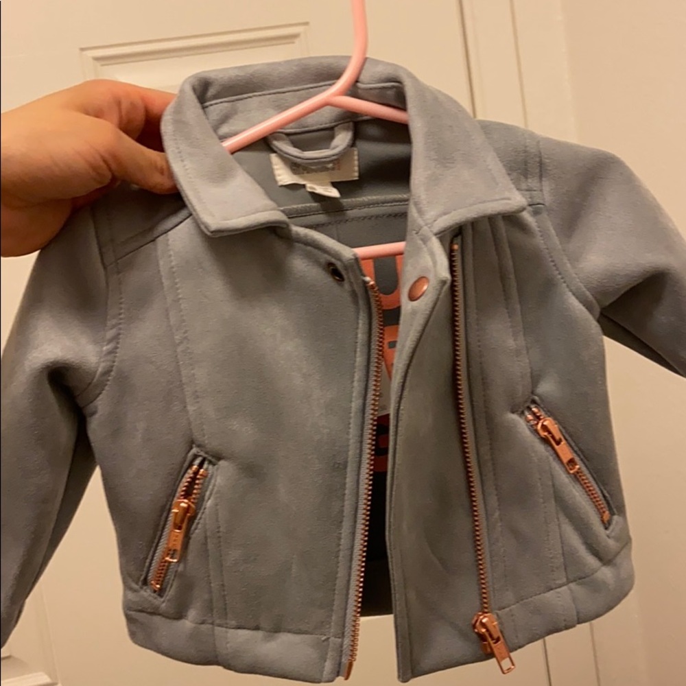 Gray moto jacket from Gymboree! NWT! - Picture 1 of 5